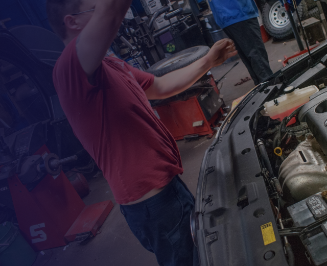 Technician at work in our garage | RCS Automotive
