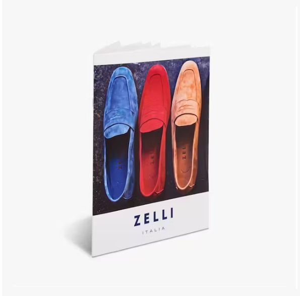 a picture of three loafers with the word zelli on the bottom