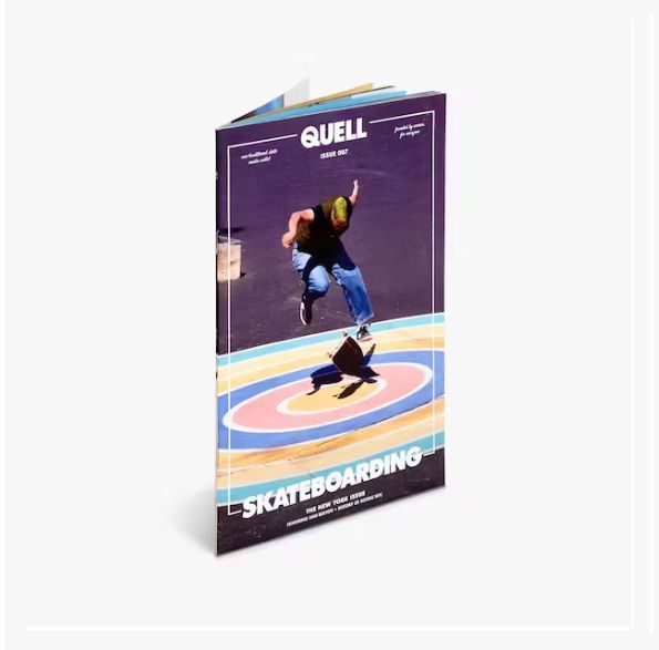 a book about skateboarding with a picture of a person on a skateboard