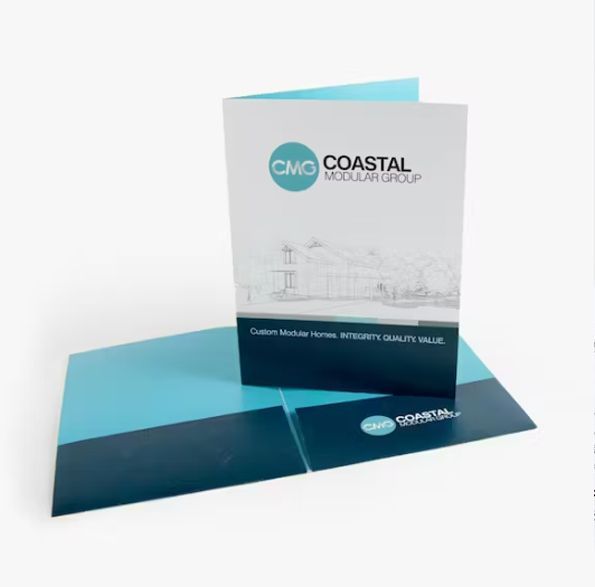 a folder with the word coastal on it