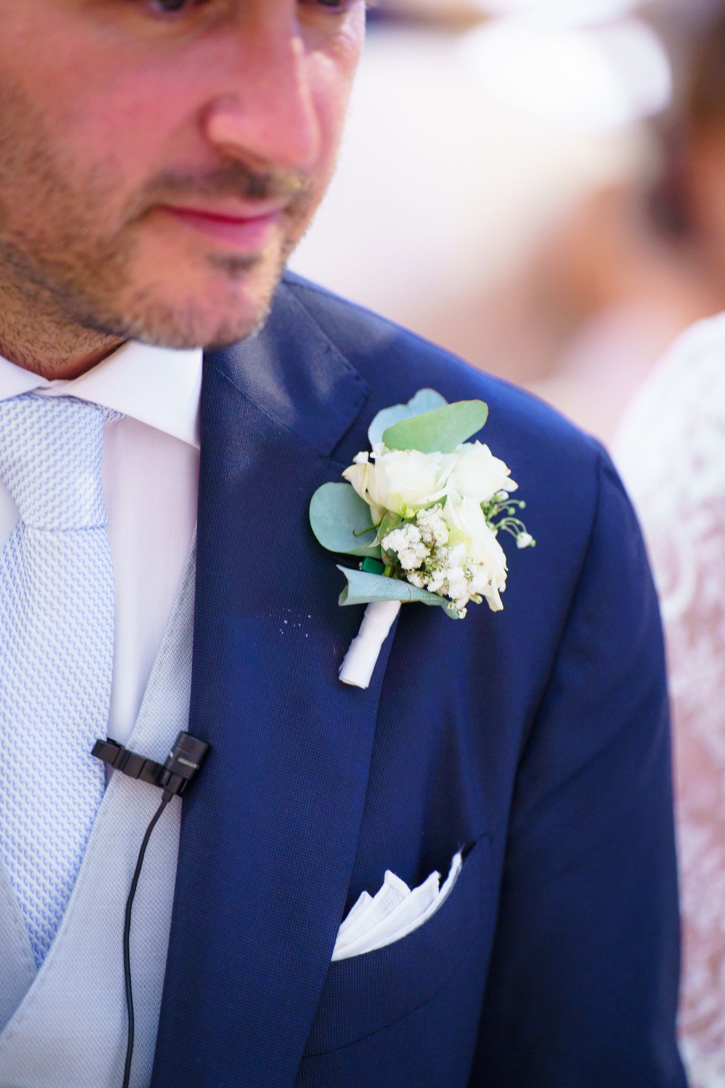 Fiori per la giacca sposo