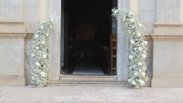 Allestimenti floreali per la chiesa