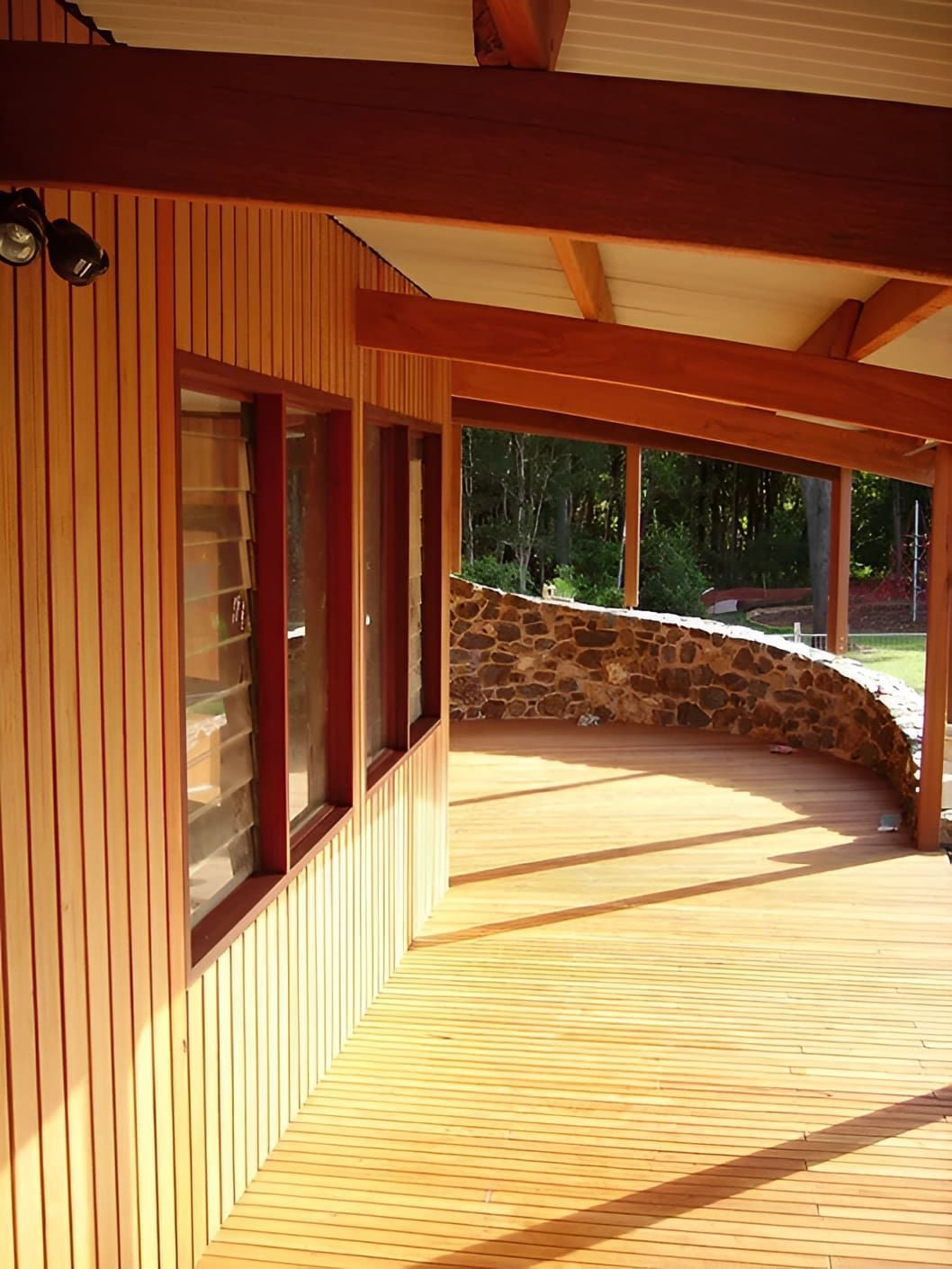 A Wooden Deck — D.J. Decks in Emerald Beach, NSW