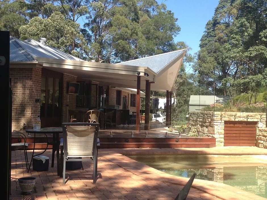 A House With a Wooden Deck — D.J. Decks in Bellingen, NSW