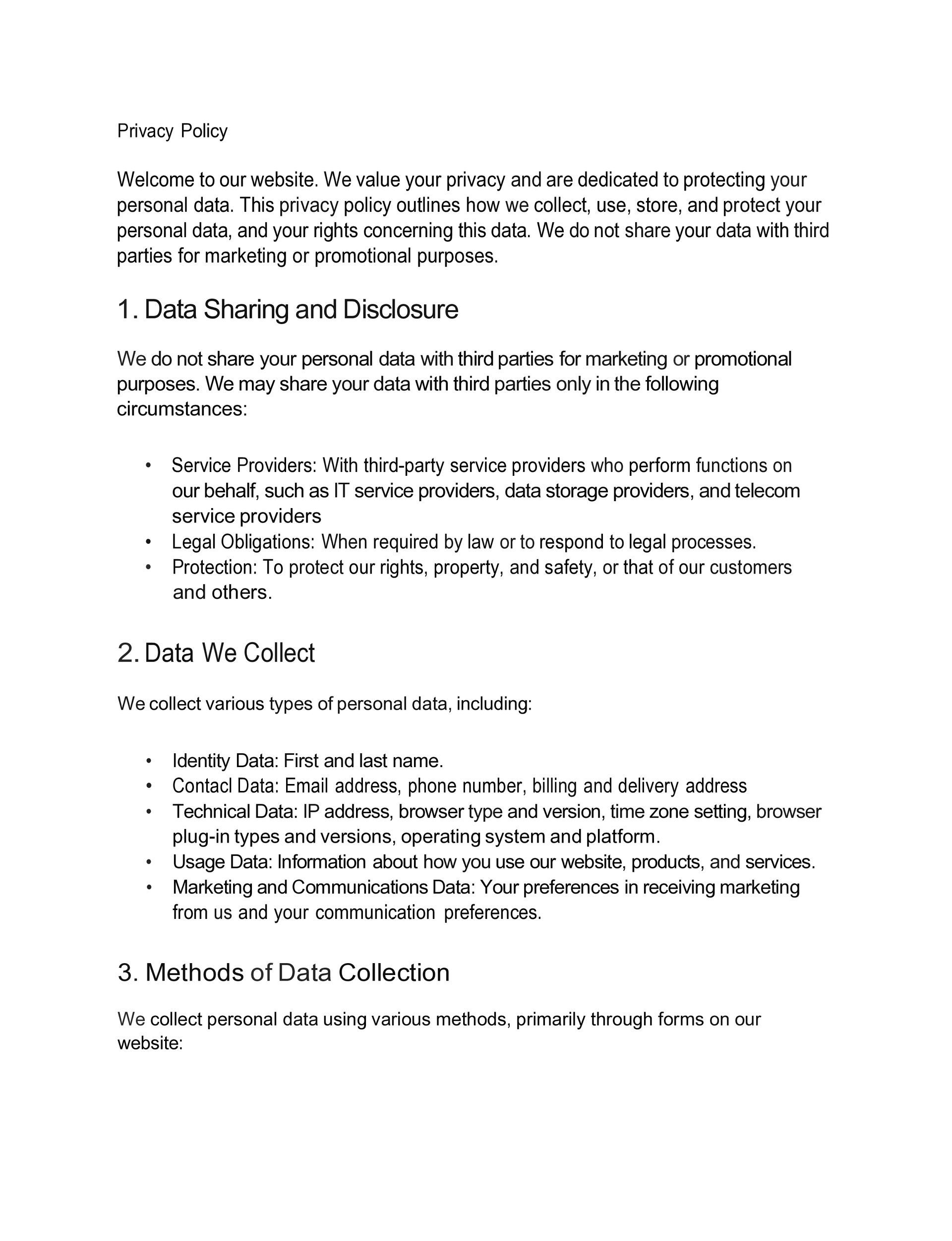 A white sheet of paper with a lot of text on it