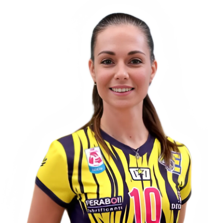 Francesca Parlangeli, allenatrice e figura di riferimento al camp estivo di pallavolo Summit Volley Camp