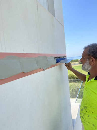 Base coat application by renderer Sydney