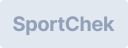 The SportChek logo written in light blue text on a pale blue background.