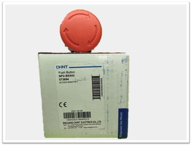 Botón paro de emergencia