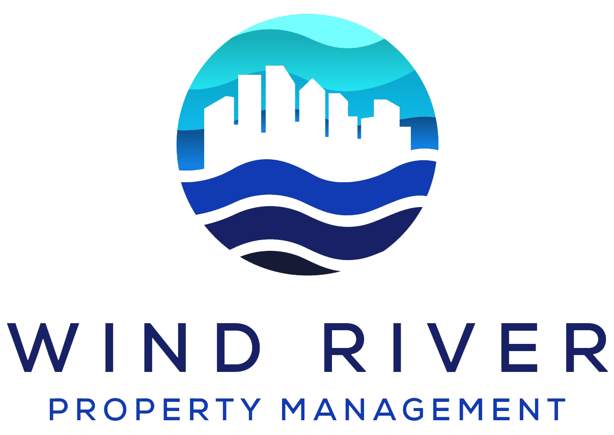 Wind River Property Management Logo - Click to return to the homepage
