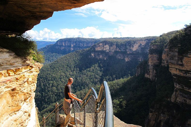 Blue Mountains Waterfall NSW