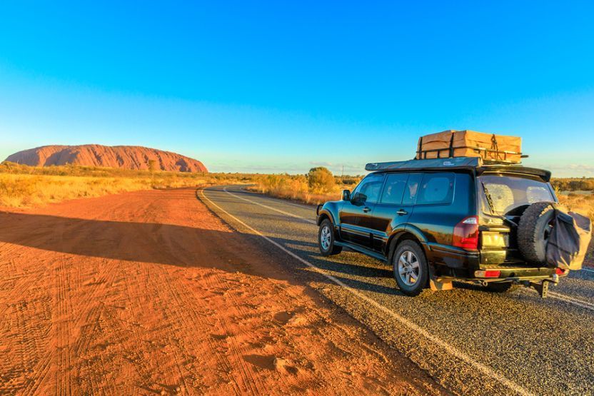 Road in Outback Australia