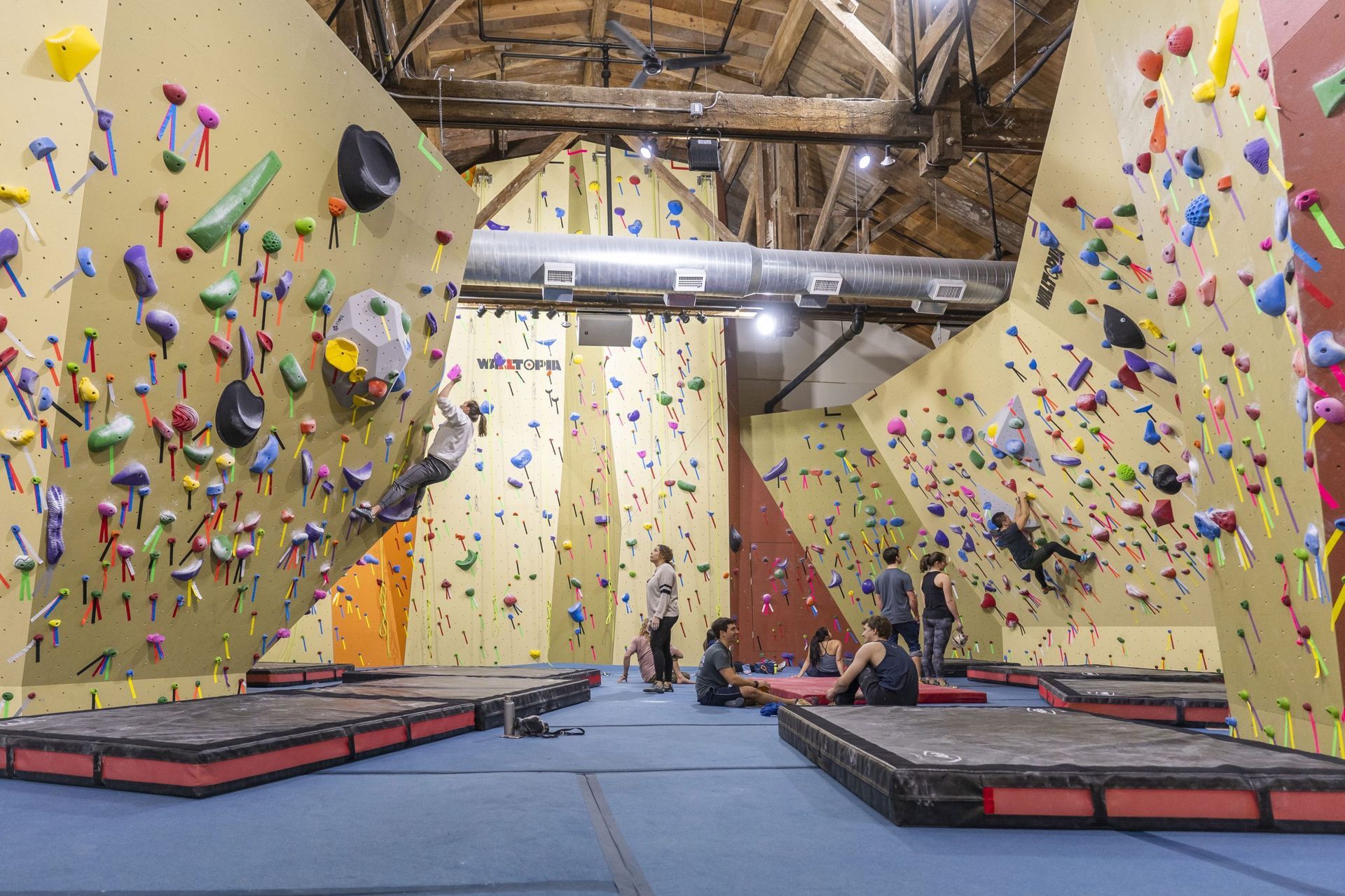 Climbing Bouldering