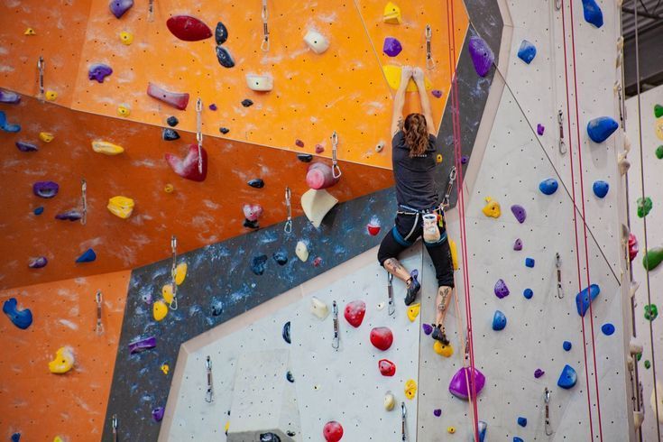 Indoor Climbing Boudering