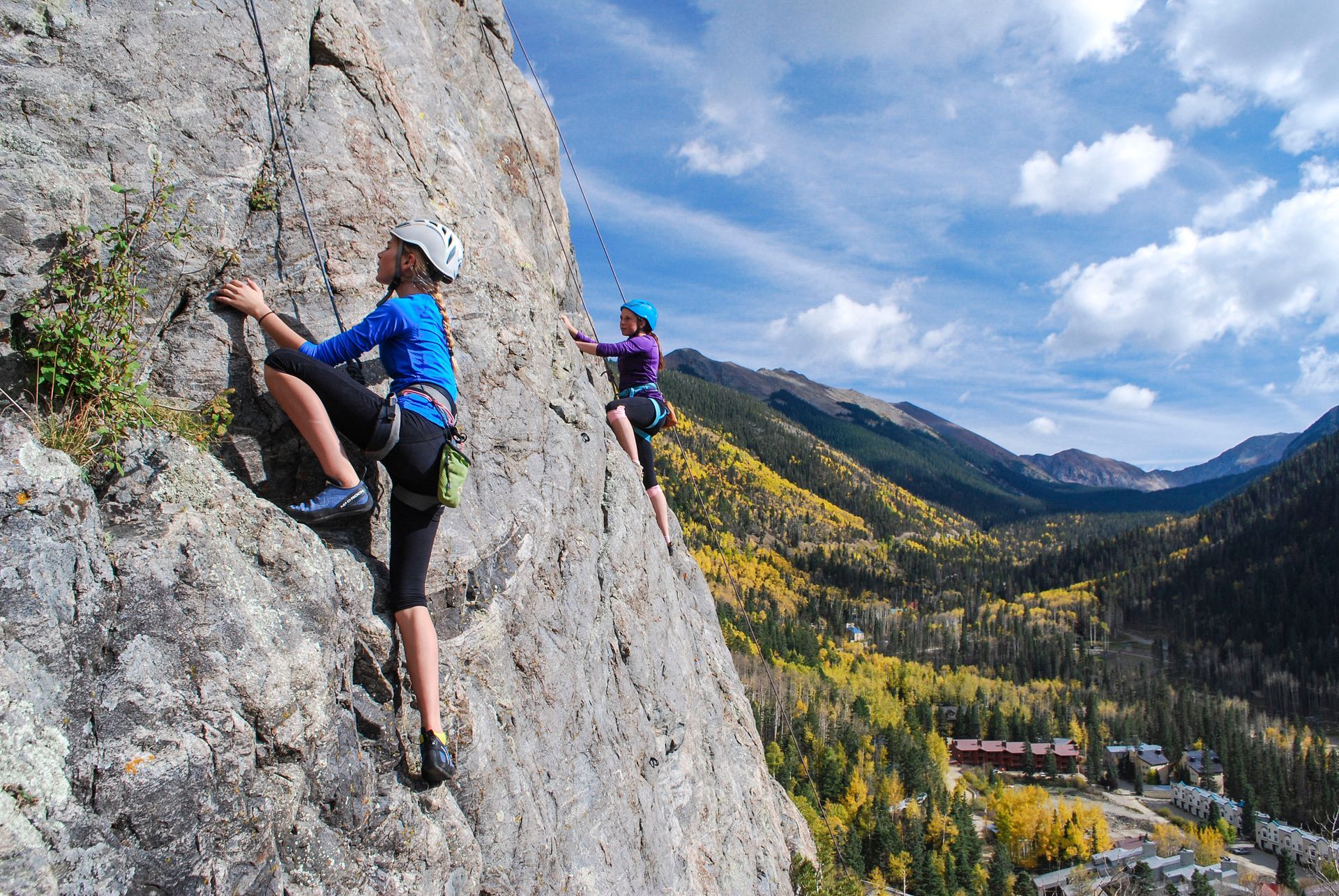 Climbing in the Blue Mountains