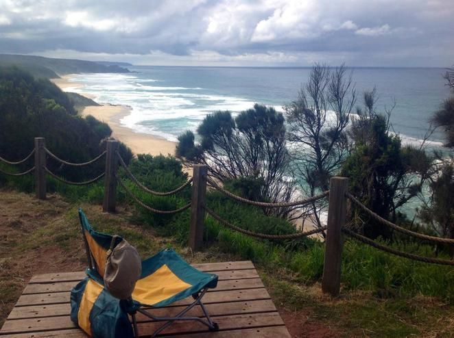 Camping at Johanna Beach