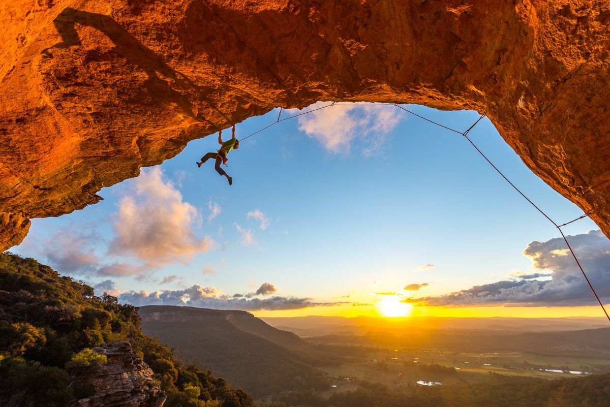 Rock Climbing in the Blue Mountains