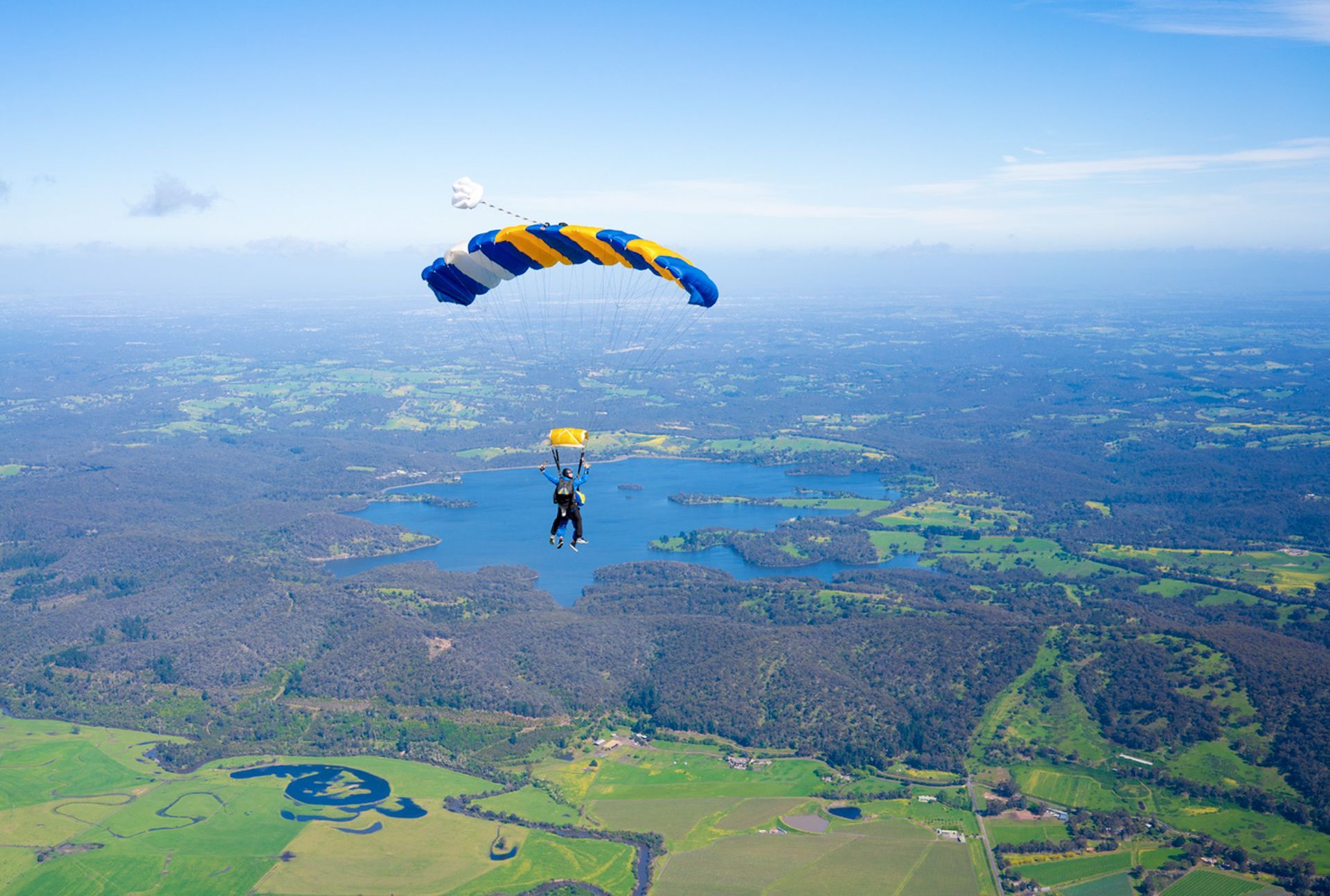 Skydiving Over the Yarra Valley