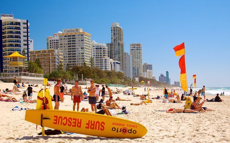 Beaches of Gold Coast