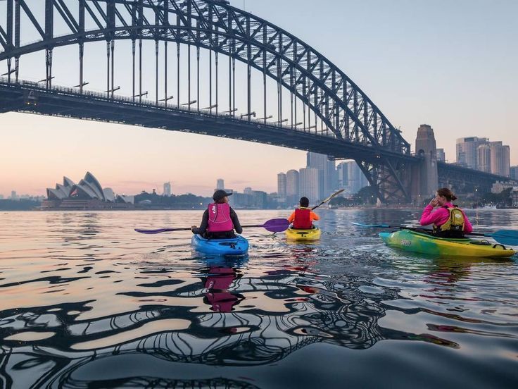 kayaking in Sydney