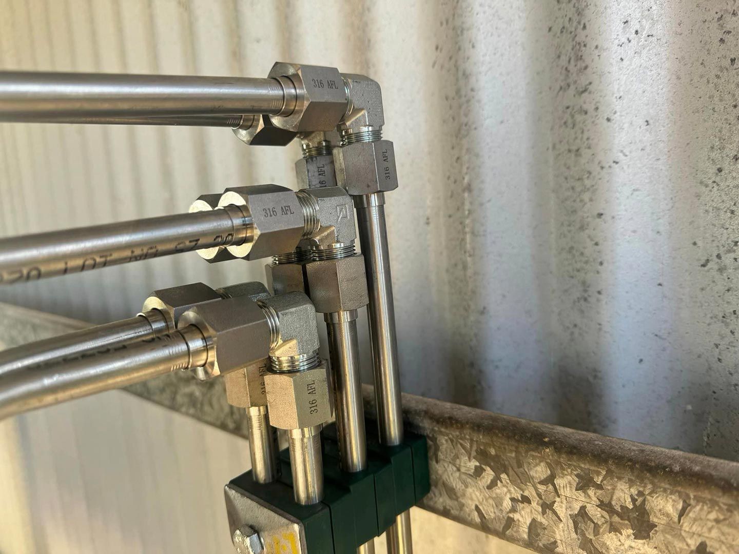 A Bunch Of Metal Pipes Are Connected To Each Other — Townsville Hydraulics In Garbutt, QLD