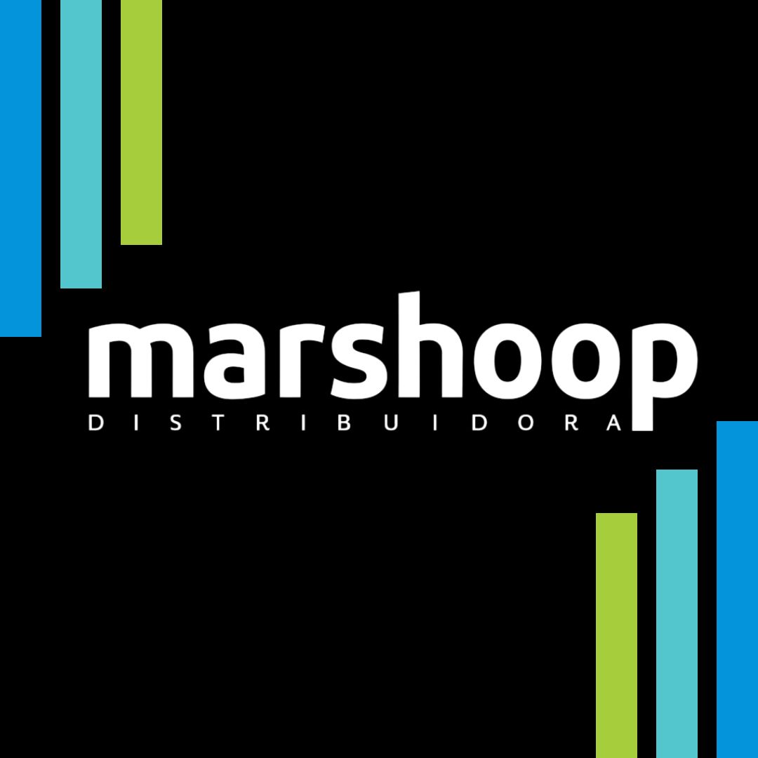 A colorful logo for distribuidora miqui papelera