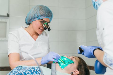 Dentures— Boy at the Dental in Pine Bluff, AR