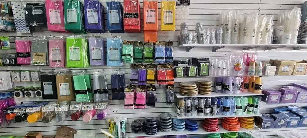 Shelves Stocked With Packaged Products — Creative Events Innisfail in Innisfail, QLD