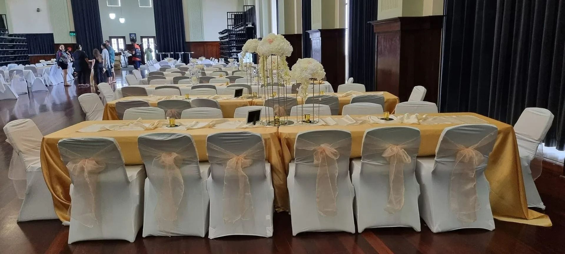 A Banquet Hall With Tables Set for a Formal Event — Creative Events Innisfail in Innisfail, QLD