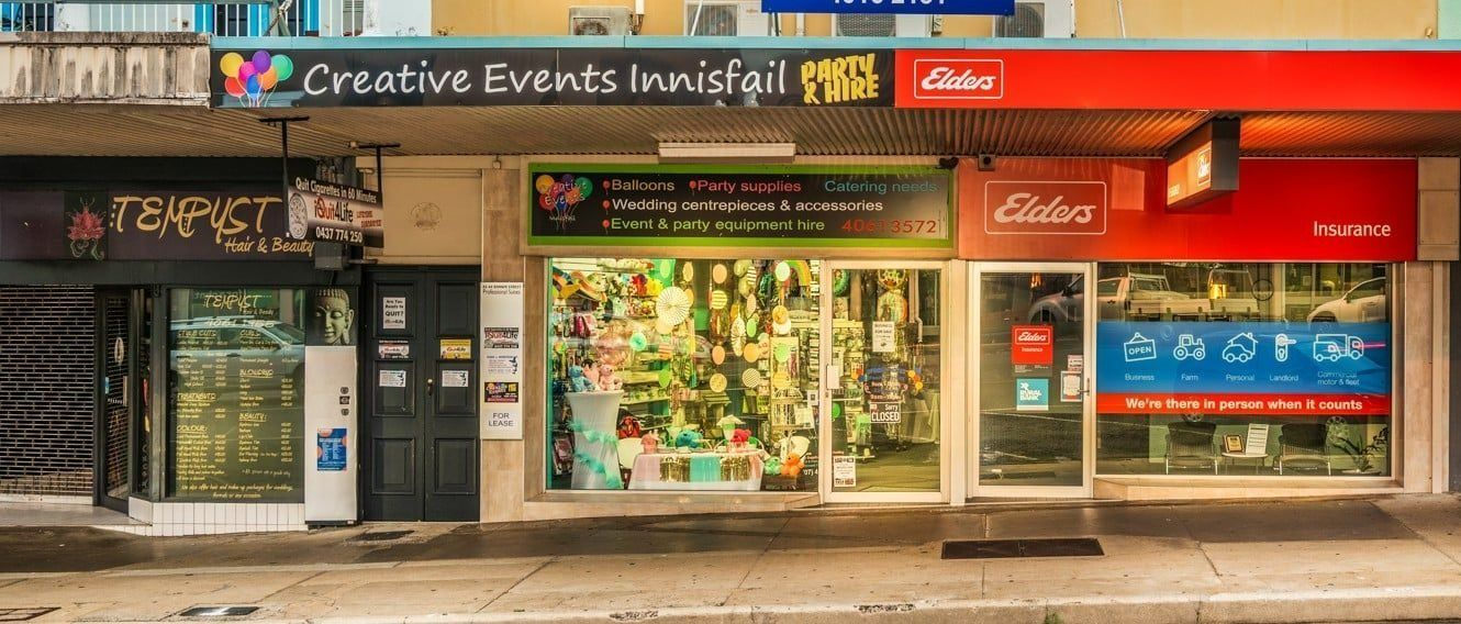 Interior of a Party Supply Store With Colorful Decorations — Creative Events Innisfail in Babinda, QLD