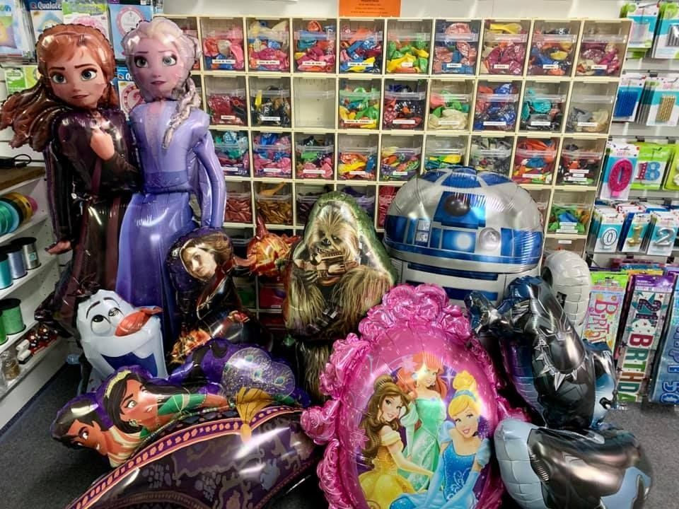 Balloons of Disney Characters Frozen Princesses — Creative Events Innisfail in Mission Beach, QLD