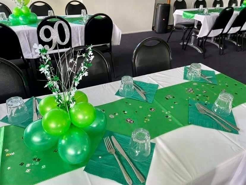 A Table Decorated for a 90th Birthday Celebration — Creative Events Innisfail in Tully, QLD