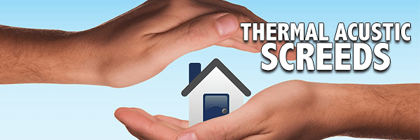 Thermal acustic screeds Malvin