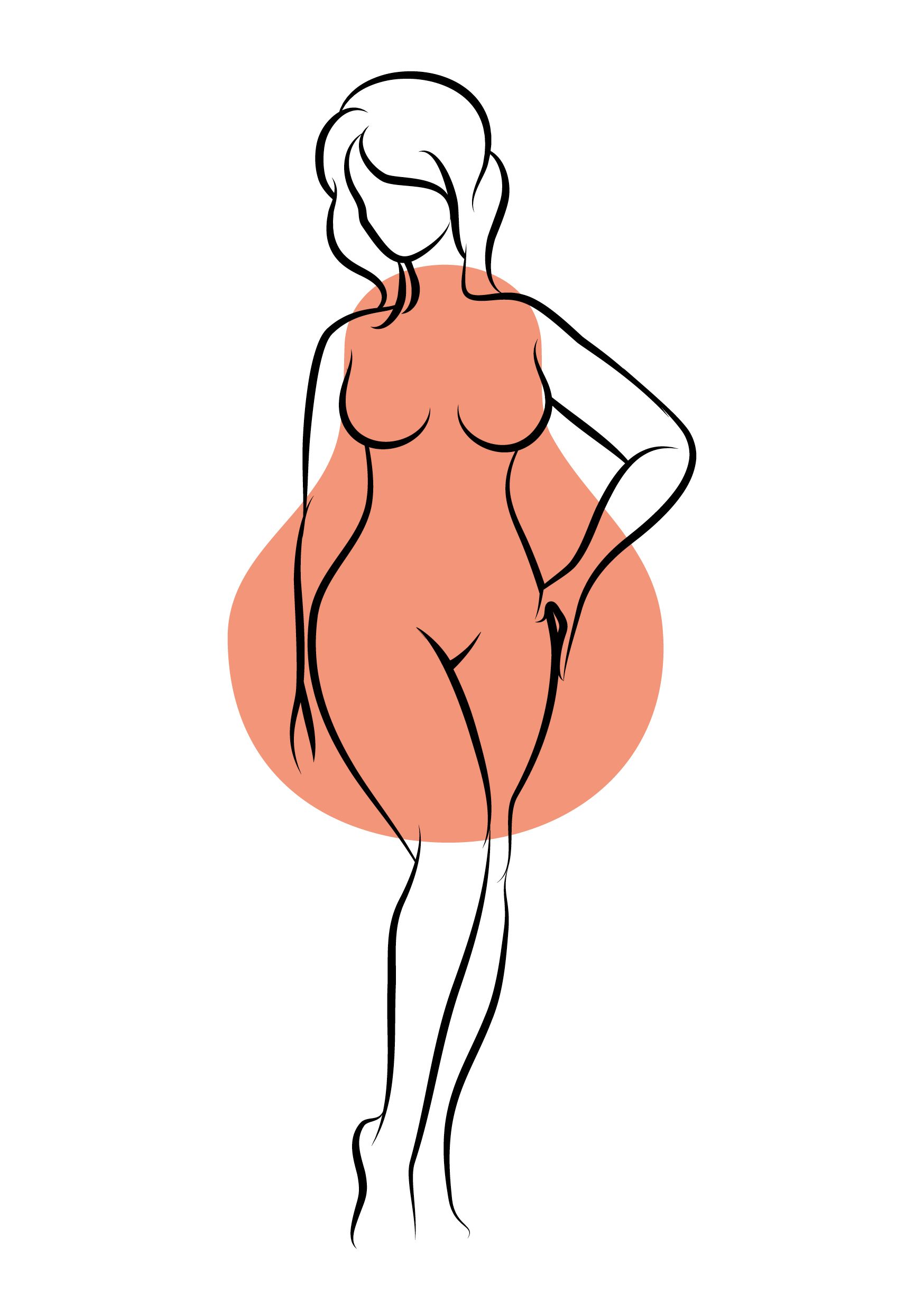 PEAR BODY SHAPE