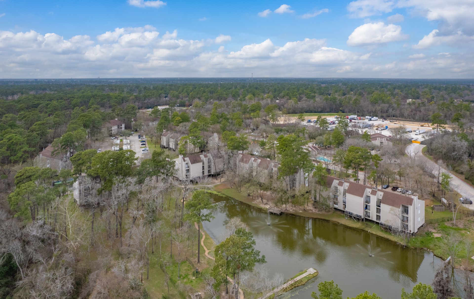 Serena Woods Apartments skyview 