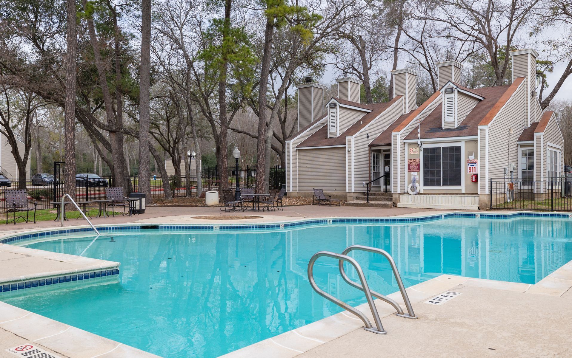 Serena Woods pool view 
