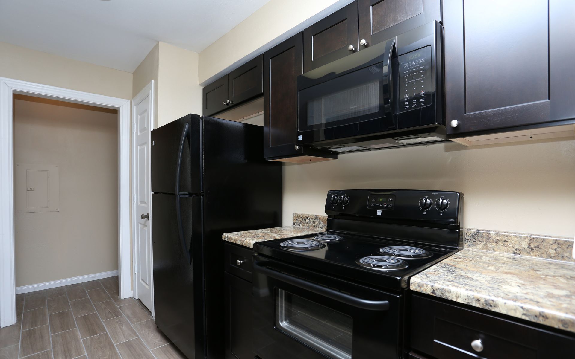 Serena Woods Kitchen Apartments 
