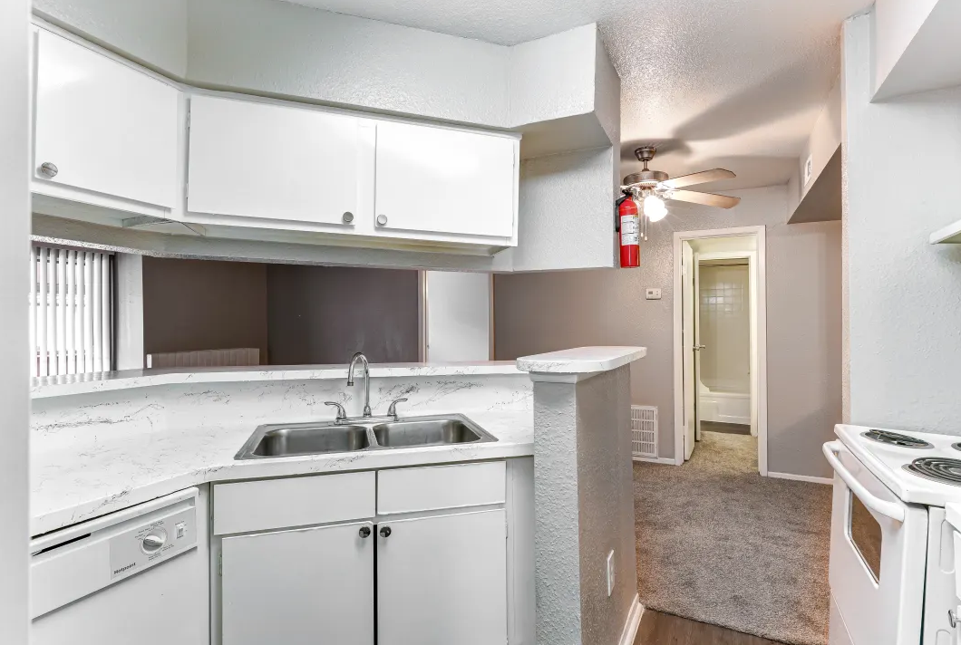 Village 2 apartments kitchen