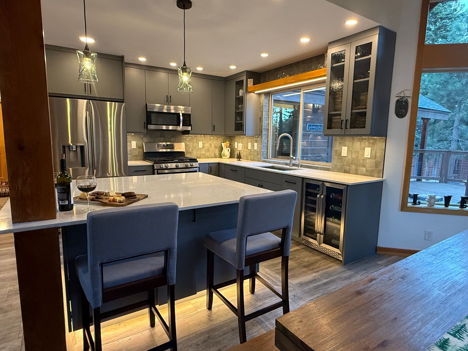 After photo of a complete kitchen remodel