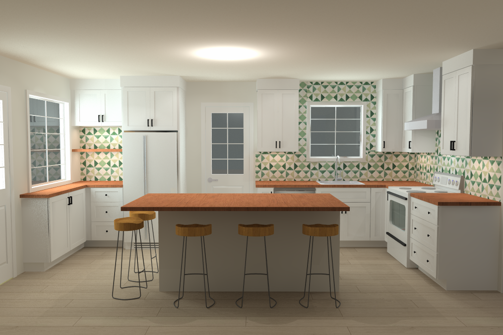 kitchen cabinet layout