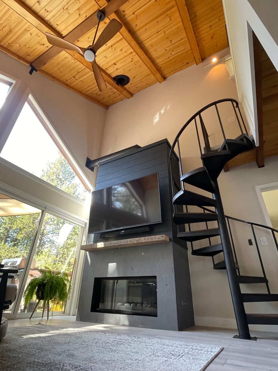 custom gas fireplace surround