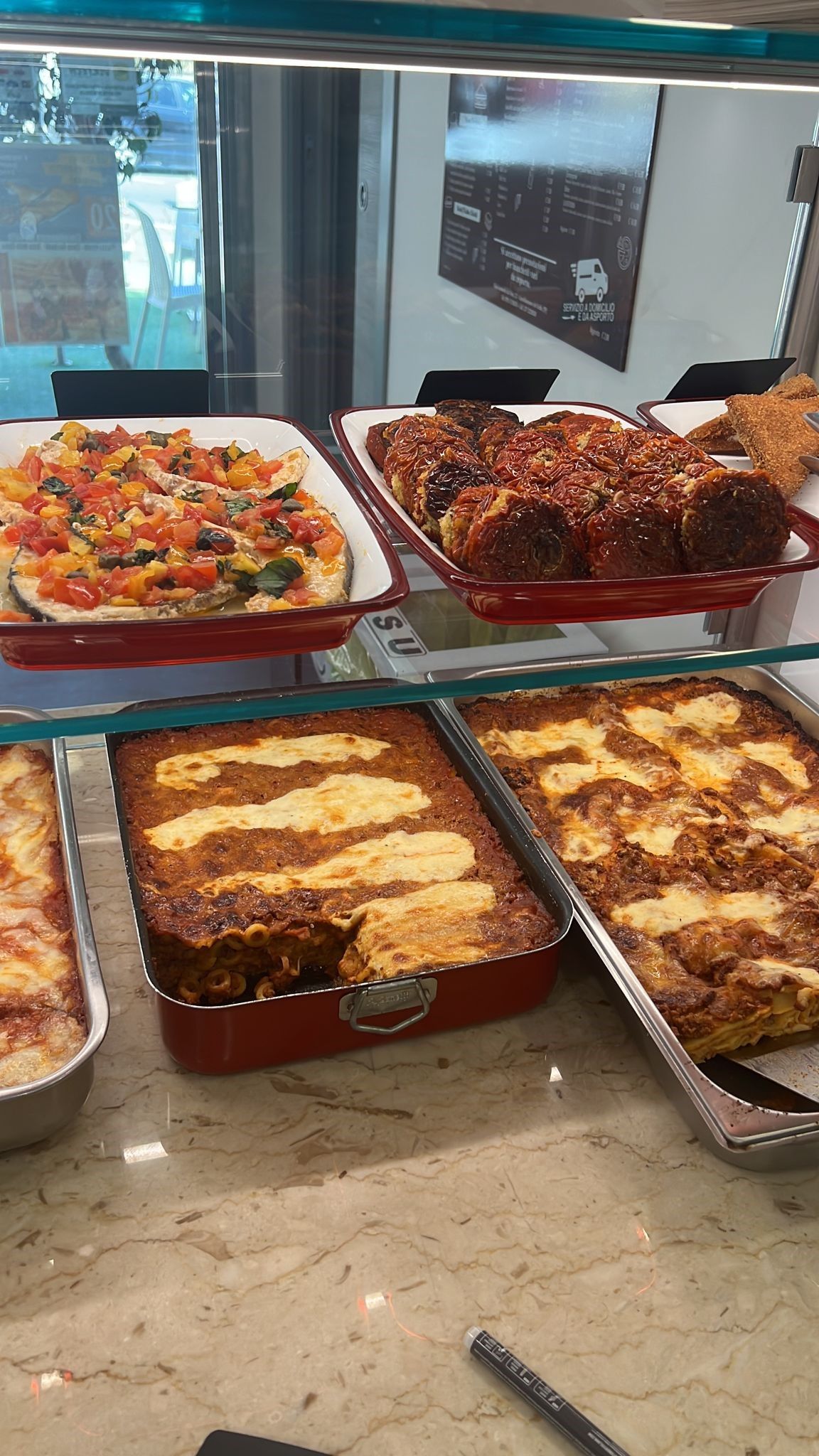 Anelletti a forno Castellammare del Golfo Gastronomia La Rotonda da Scaraglino