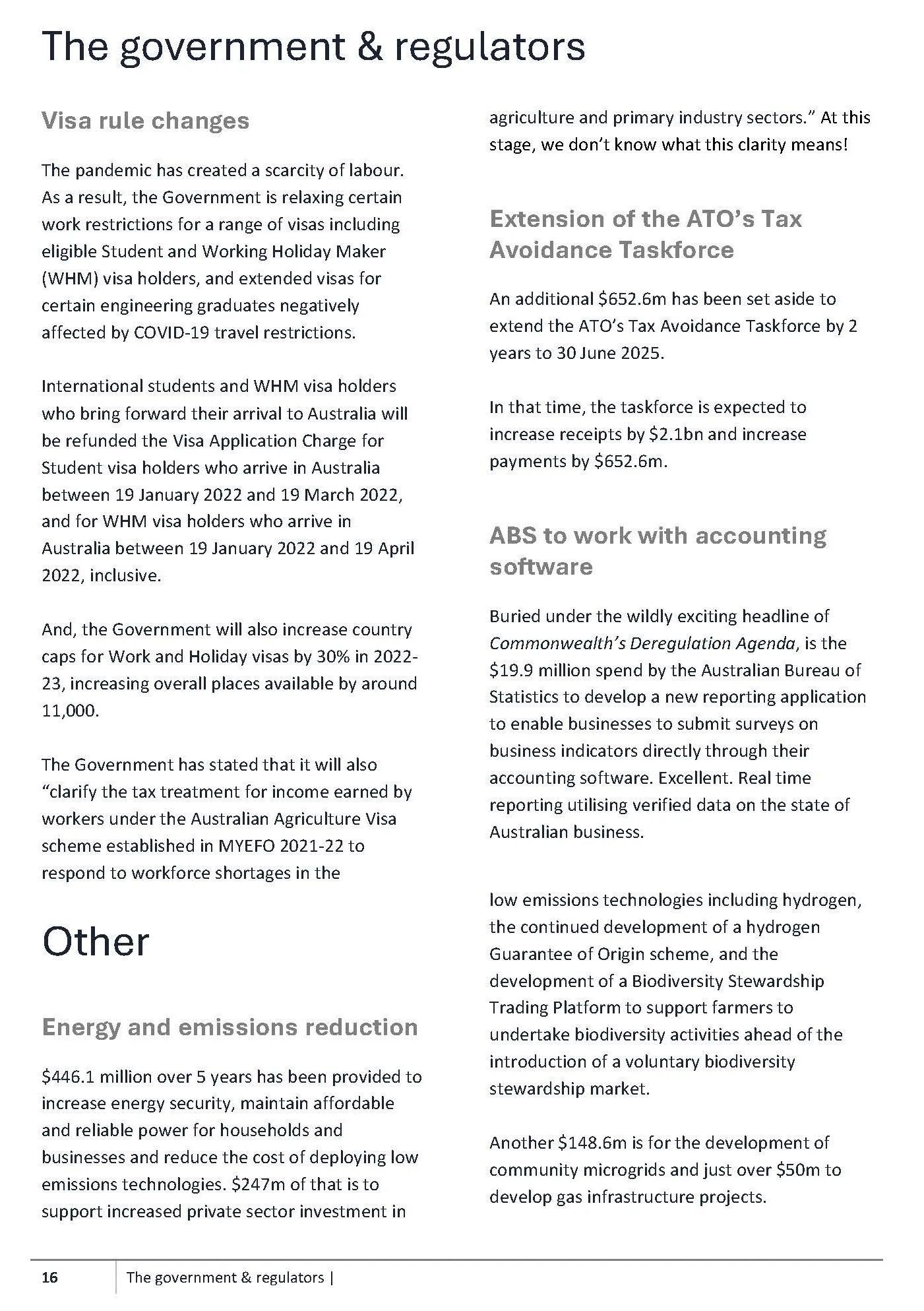 Text on Government and Regulators, Including Regulations and Initiatives — Wright Partners in Dubbo, NSW