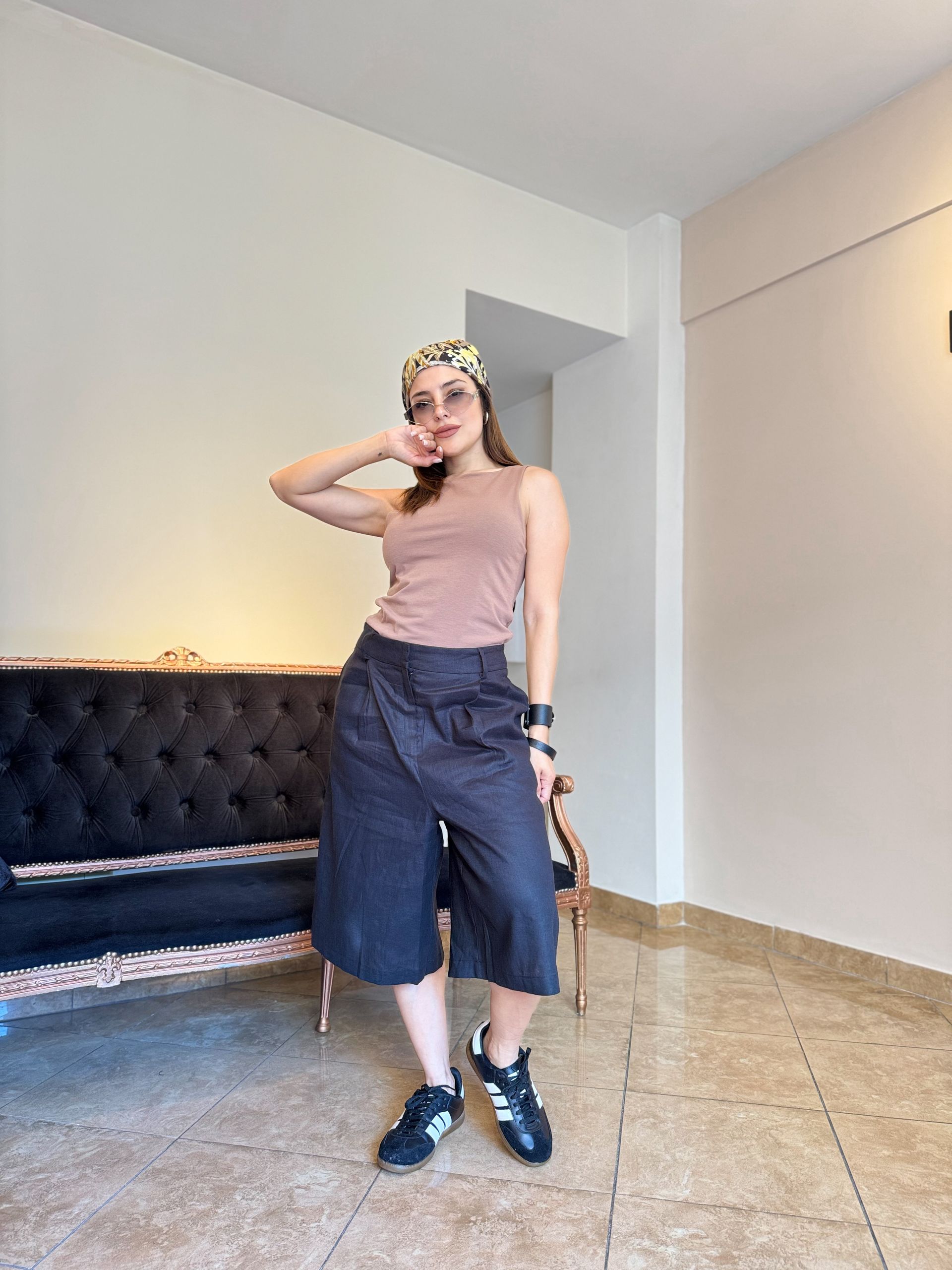 Bermuda Lino media estación