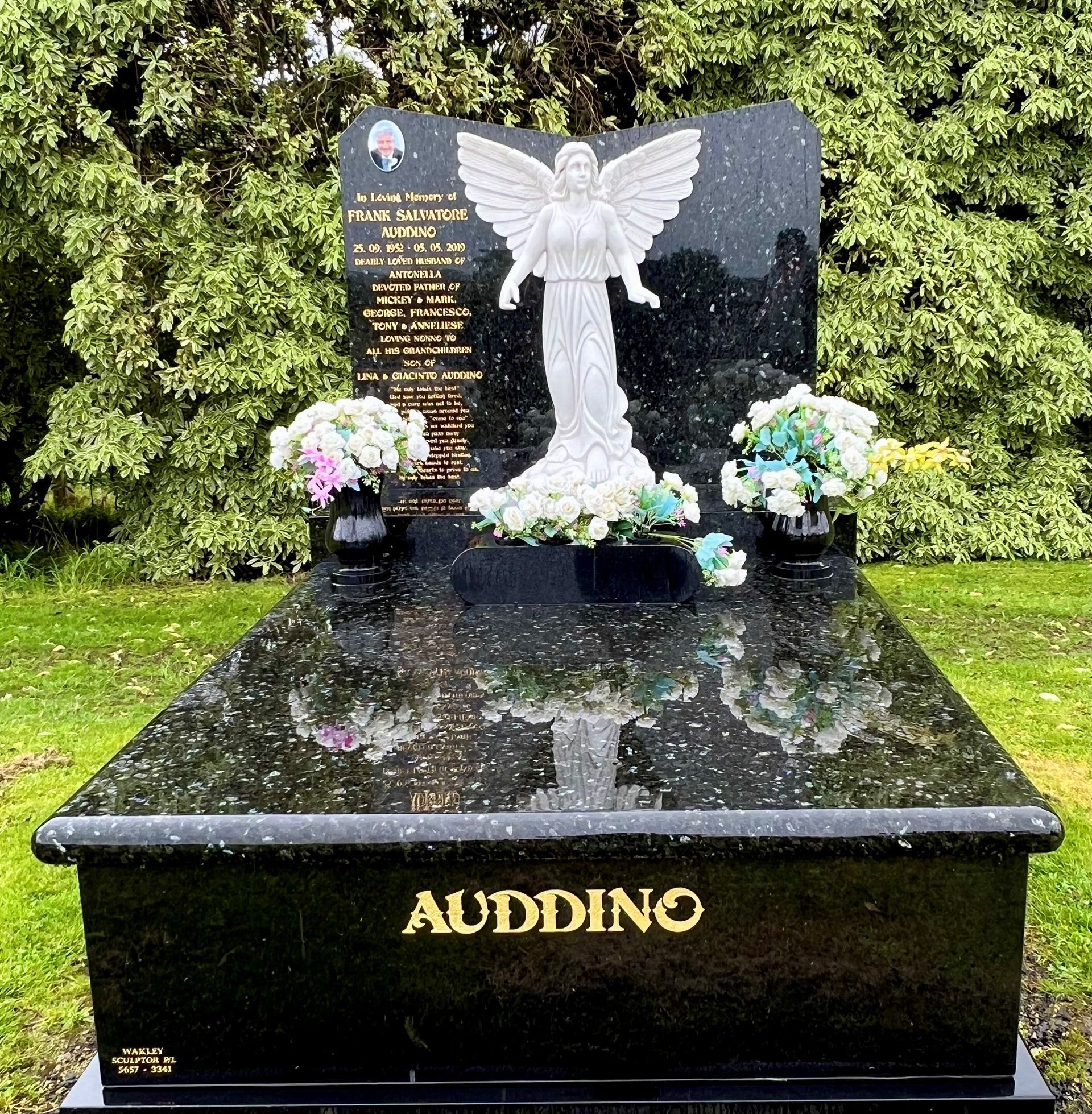 Man in the Cemetery Placing a Red Rose on the Grave of His Loved Ones | South Gippsland, VIC | Barry Wakley