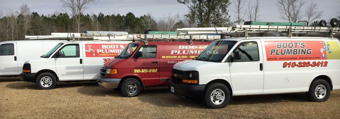 Boots Plumbing Services — Water Line Installation in Jacksonville, NC