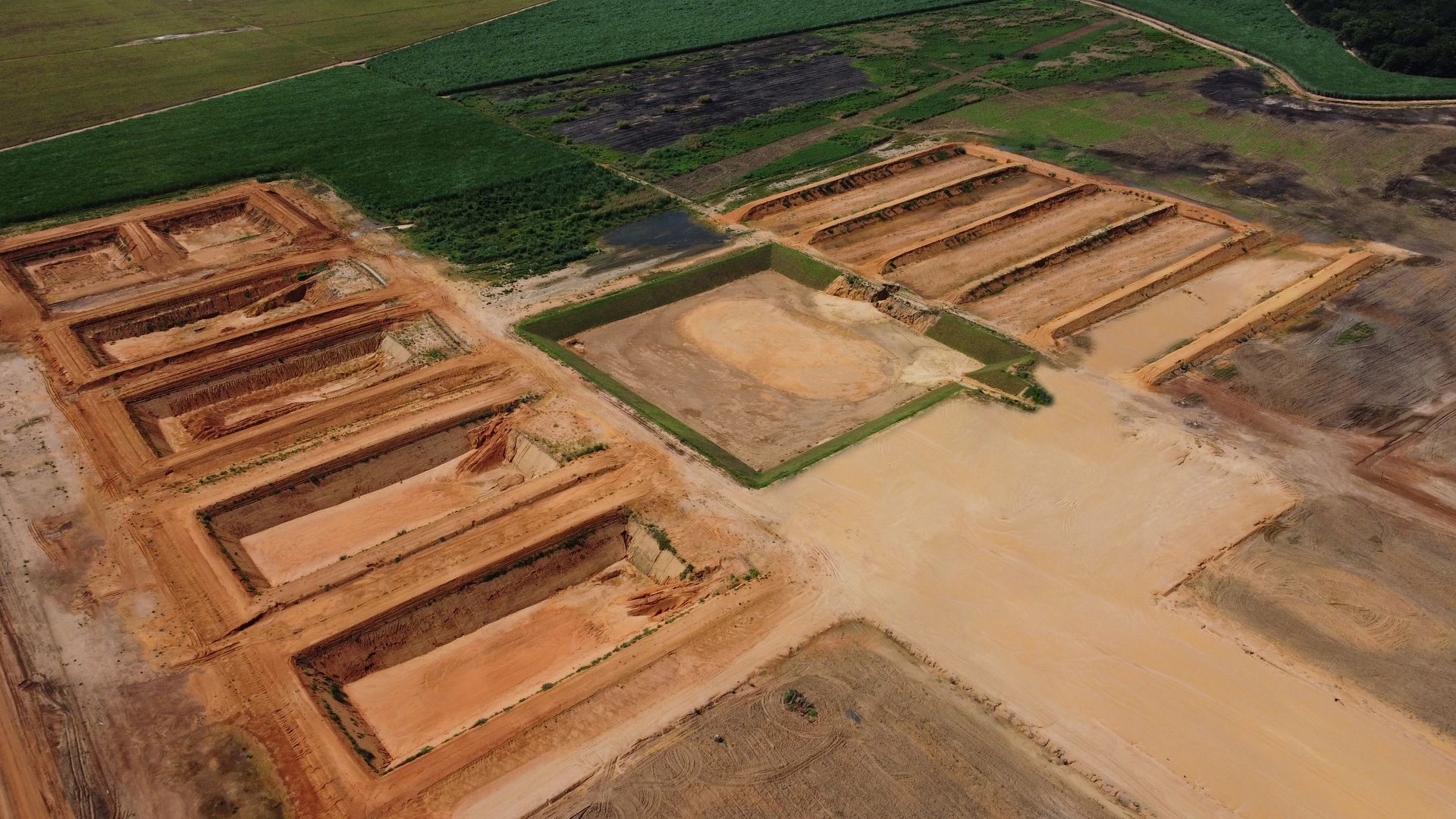 Uma vista aérea uisa