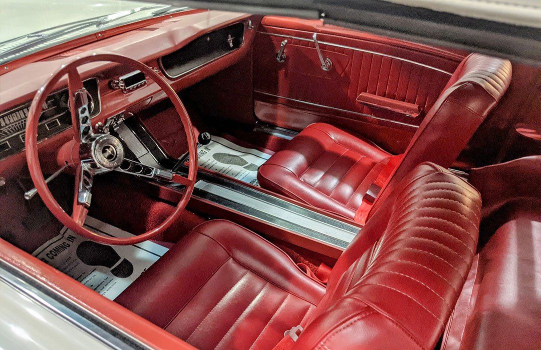 Auto Restoration Mustang interior