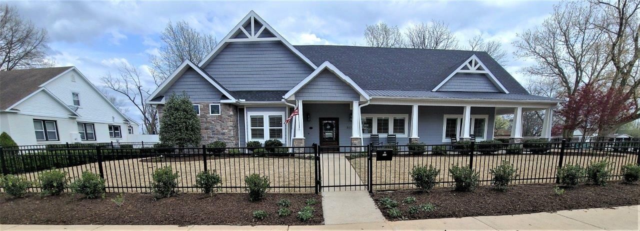 ornamental iron fence bentonville