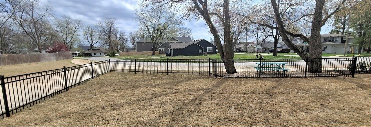 ornamental iron fence